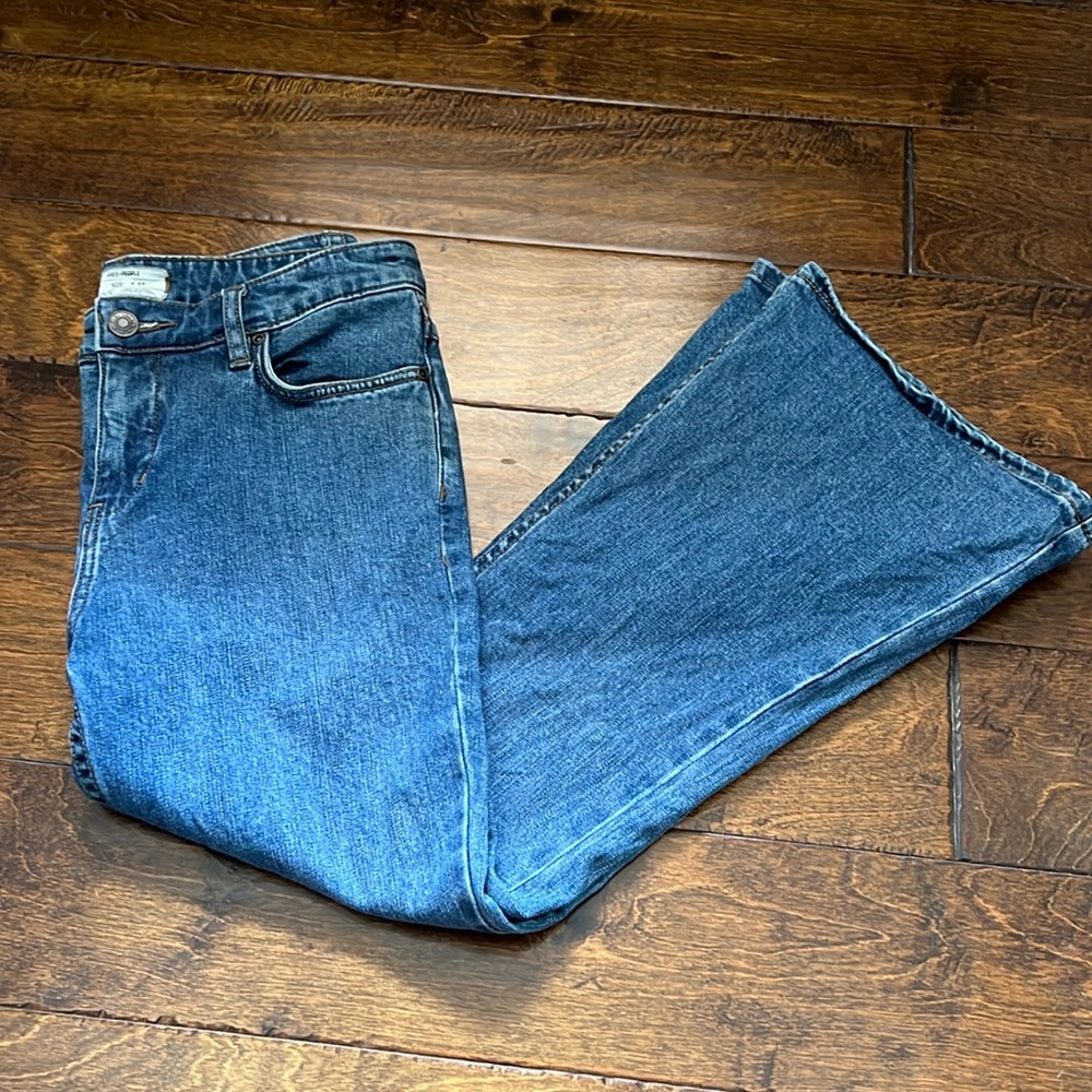 Free People cropped jeans